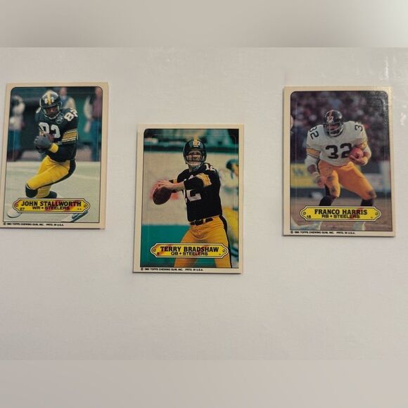Topps Black and Yellow Sports Trading Cards 1983 Topps mint condition all 3 HOF - Picture 1 of 7